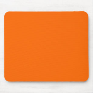 Solid Orange - bakgrund Färg FF6600 Musmatta