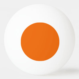 Solid Orange Färg | Hex# F06400 Pingisboll
