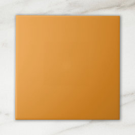 Solid Orange Färg Kakelplatta
