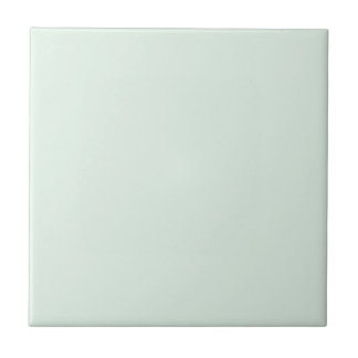 Solid Pale Mint Green Tile Kakelplatta