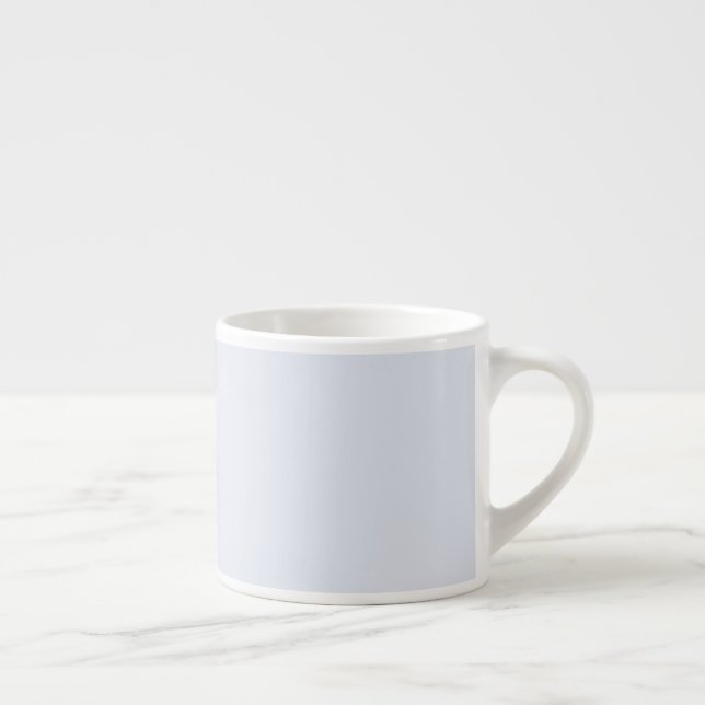 Solid Pale Powder Blue Espresso Cup Espressomugg (Höger)