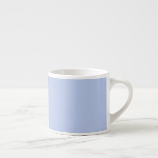 Solid Pastell Bebisblå Espressokopp (Höger)