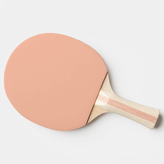 Solid Peach Färg Tropical Pingisracket (Sidan)