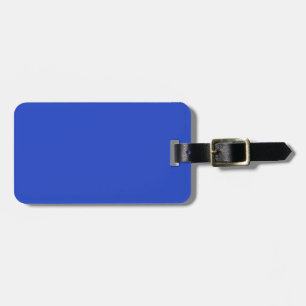 Solid Persian Blue Bagagebricka