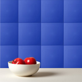 Solid Persian Blue Kakelplatta