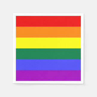 Solid Rainbow Napkin Pappersservett