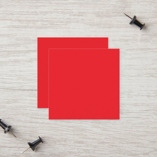 Solid Red Background  (Fram/Back In Situ)