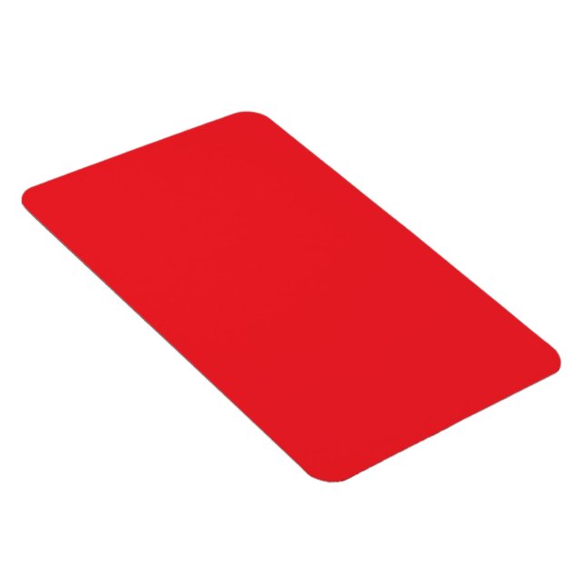 Solid Red Background  Magnet (Högersidan)
