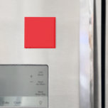 Solid Red Background Magnet<br><div class="desc">Bold solid red background with minimalist texture – perfect for creative projects, prints, and product design. Make a striking visual impact with this solid red background design. Featuring a clean, bold minimalist color texture, this high-quality red tone delivers an eye-catching foundation for countless products—from apparel and tech accessories to home...</div>