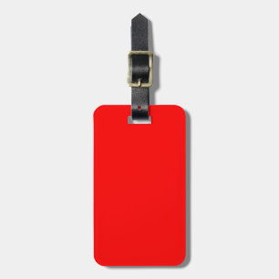 Solid Red Bagagebricka