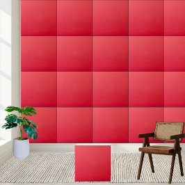 Solid Red Ceramic Tile Kakelplatta