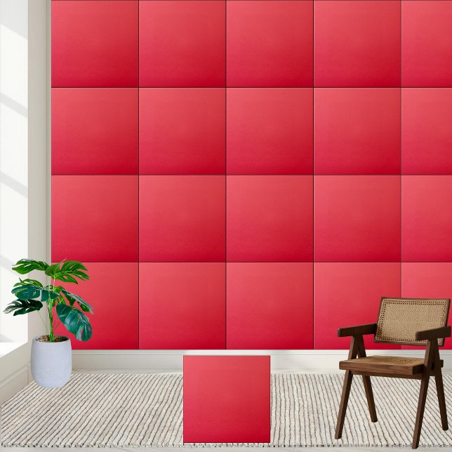 Solid Red Ceramic Tile Kakelplatta (Solid Red Ceramic Tile)