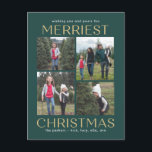 Solid Ren Julcollage Julkort Helg Vykort<br><div class="desc">Fira säsongen med detta moderna och stilfulla kort från Berry Berry Sweet. Besök berryberrysweet.com för stilfull pappershandel och personliga presenter!</div>