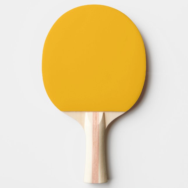 Solid Saffron-Gult Pingisracket (Framsidan)