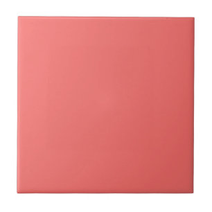 Solid Salmon Rosa Ceramic Tile Kakelplatta