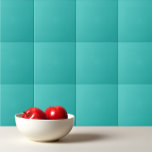 Solid sea green kakelplatta<br><div class="desc">Solid color sea green design.</div>