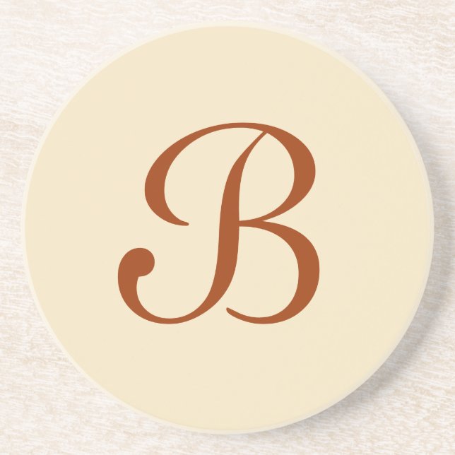 Solid Series - Ecru & Brown underlägg (Framsidan)