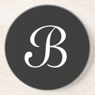 Solid Series - svartvitt underlägg Sandsten