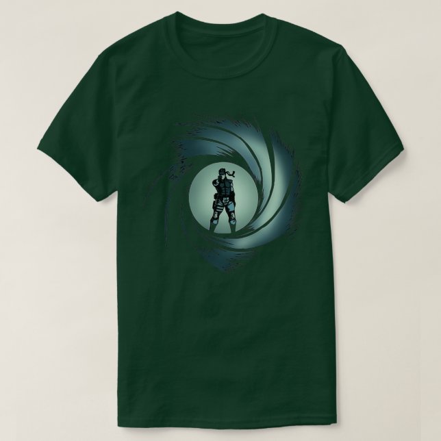 Solid Snake Metall Gear Solid T Shirt (Design framsida)