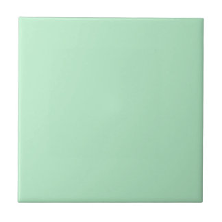 Solid Soft Mint Green Tile Kakelplatta