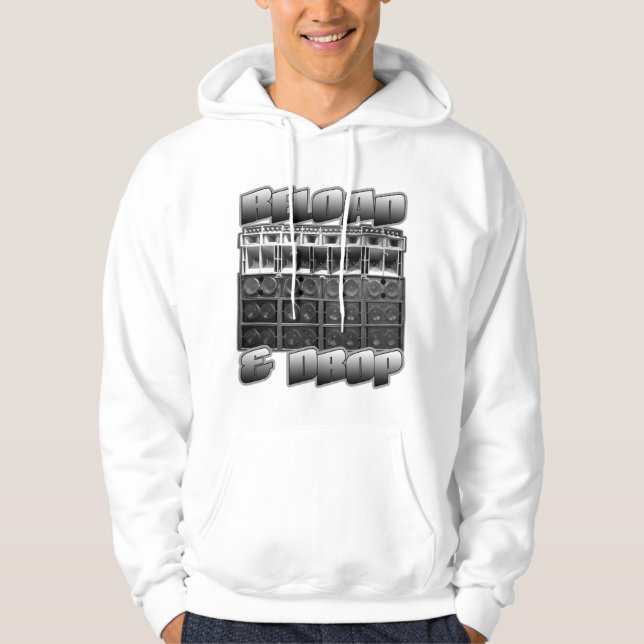 Solid systemHoodie för DUBSTEP Munkjacka (Framsida)