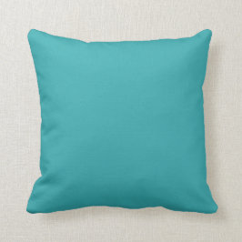 Solid Teal Dekorativ kudde