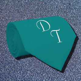solid teal - dina monogram slips