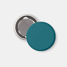 Solid tealblå bakgrund som förmedlar en lugn ton magnet
