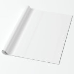 Solid White Presentpapper<br><div class="desc">Fast vitt tillför minimalism till den kvalitetstillverkade produkten. Vitt hör ihop med vad som helst</div>