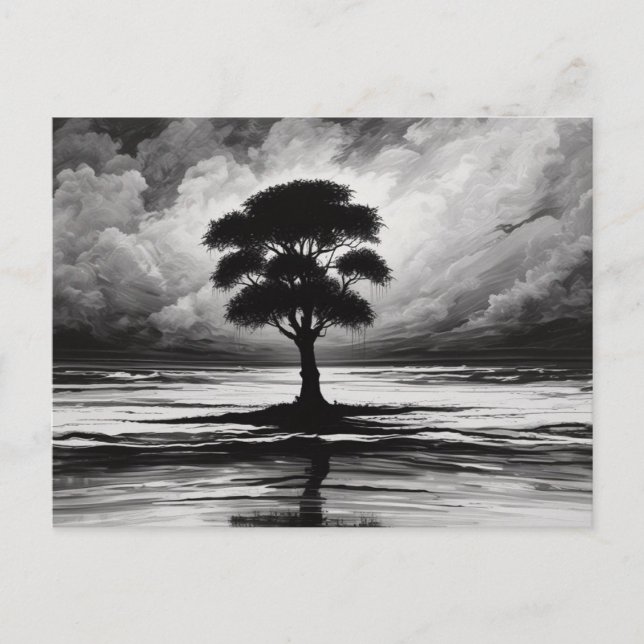 Solidaritet: en Träd-motståndskraft Vykort (Framsida)