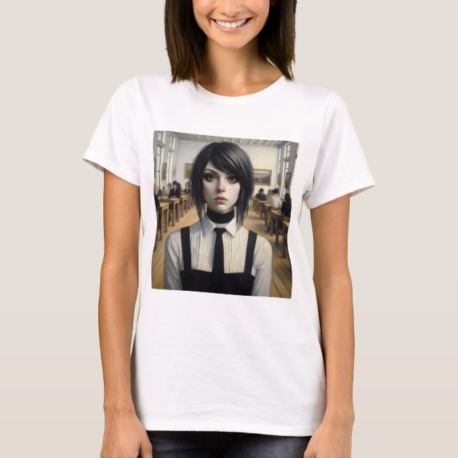 Solidaritet i Cubicle Sea T Shirt (Framsida)