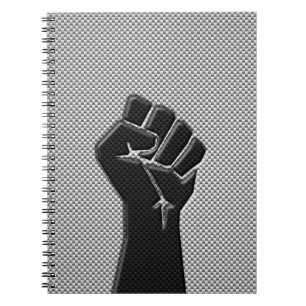 Solidaritet i koldioxidutskrift i Stil Anteckningsbok