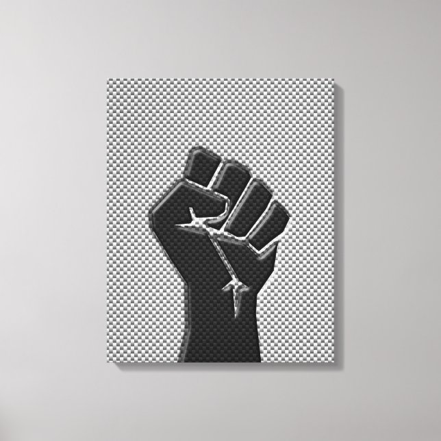 Solidaritet i koldioxidutskrift i Stil Canvastryck (Framsida)