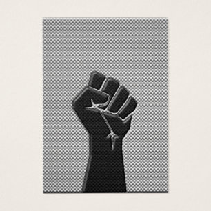 Solidaritet i koldioxidutskrift i Stil Visitkort