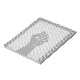 Solidaritet i kolfiber Stil Anteckningsblock