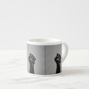 Solidaritet i kolfiber Stil Espressomugg
