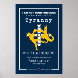 Solidaritet med Australien - Resistent Tyranny Poster