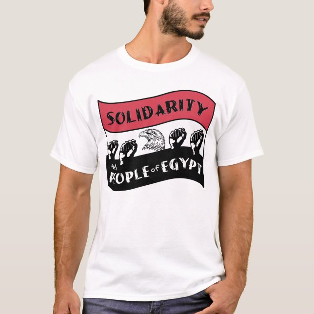Solidaritet med Egyptens folk Tröja (Framsida)