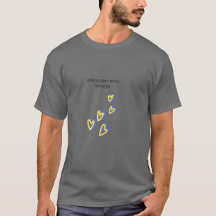Solidaritet med Ukraina T Shirt