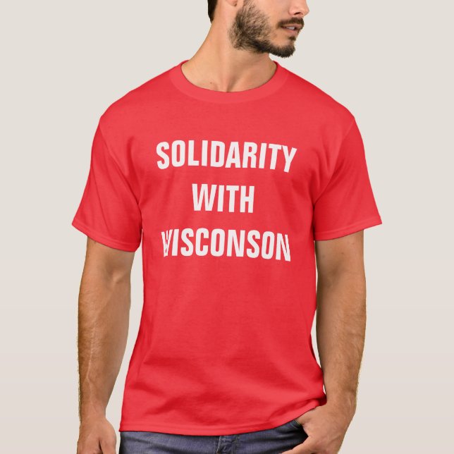 SOLIDARITET MED WISSAON T-SHIRT (Framsida)