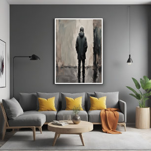 Solidaritet - Minimalistisk konst Poster