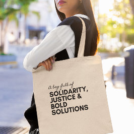 Solidaritet Rättsaktivism etisk Tygkasse