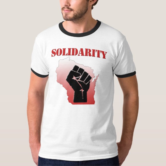 Solidaritet Wisconsin Tröja (Framsida)