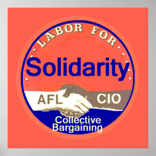 SolidaritetAFFISCHtryck Poster