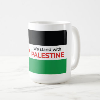 Solidaritetens sipp: Palestinas Flagga-kaffe Mugg