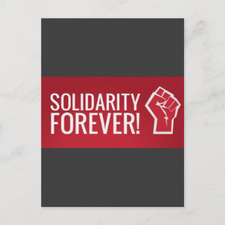 Solidaritetför evigt! vykort
