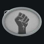 Solidaritetnäve i kolfiberstil<br><div class="desc">Ett solidaritetnävesymbol i stil för kolfibertryck. 


Introduktion</div>