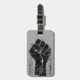 Solidaritets första grunge Distress Stil Bagagebricka