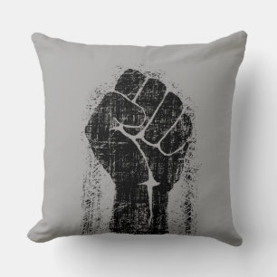 Solidaritets första grunge Distress Stil Kudde