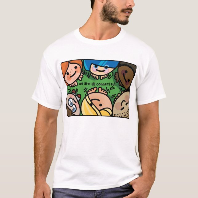 solidaritetshirt. t-shirt (Framsida)